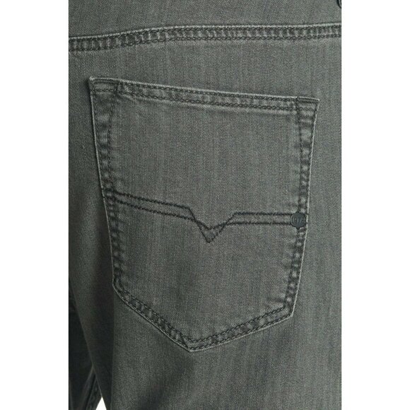 Diesel Rhial Mens 0681D Gray Slim Carrot Jeans Multi sizes - Picture 6 of 12